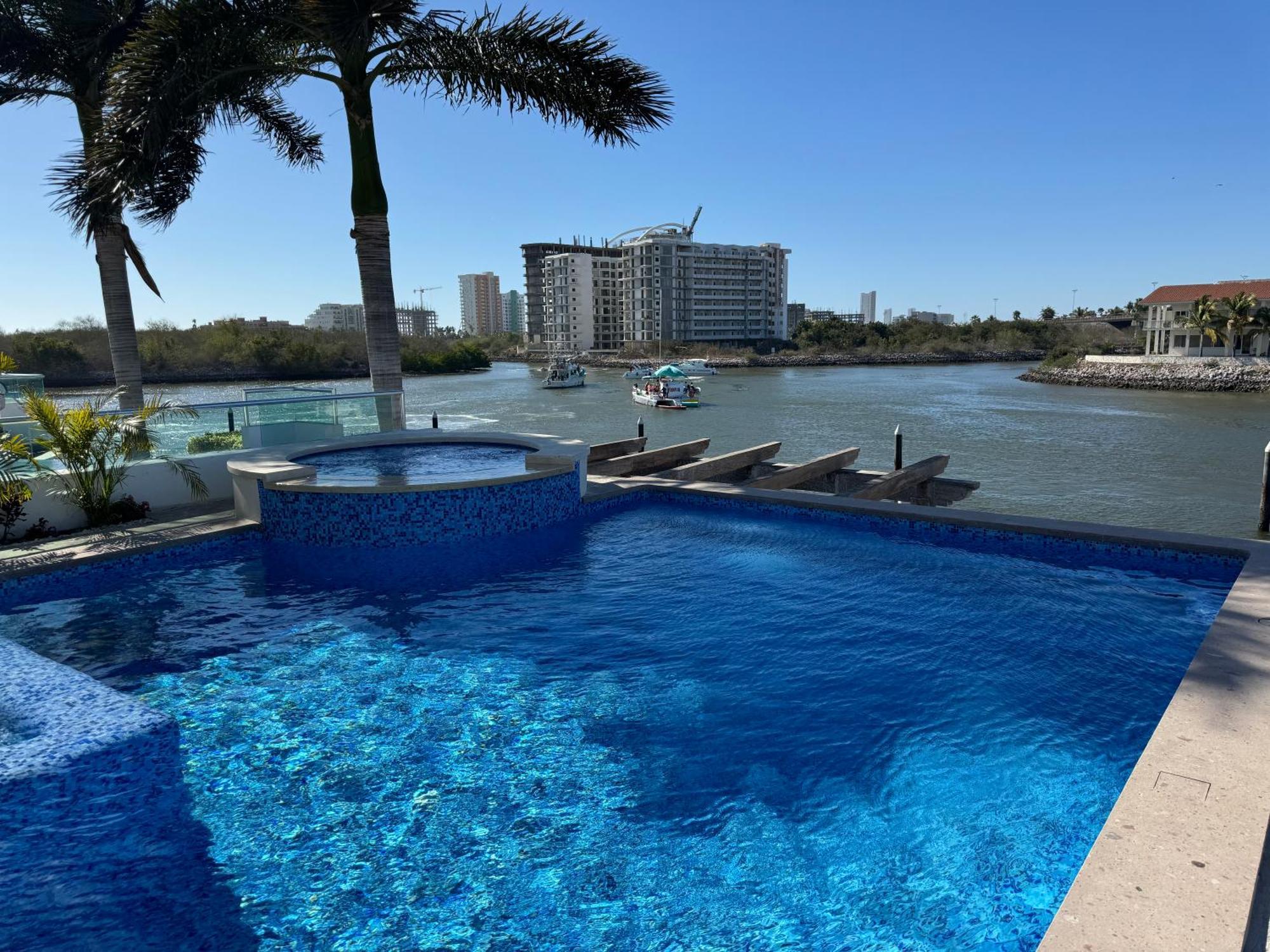 Вилла Casa Isla Marina Vista Al Mar 20 Personas Масатлан Экстерьер фото