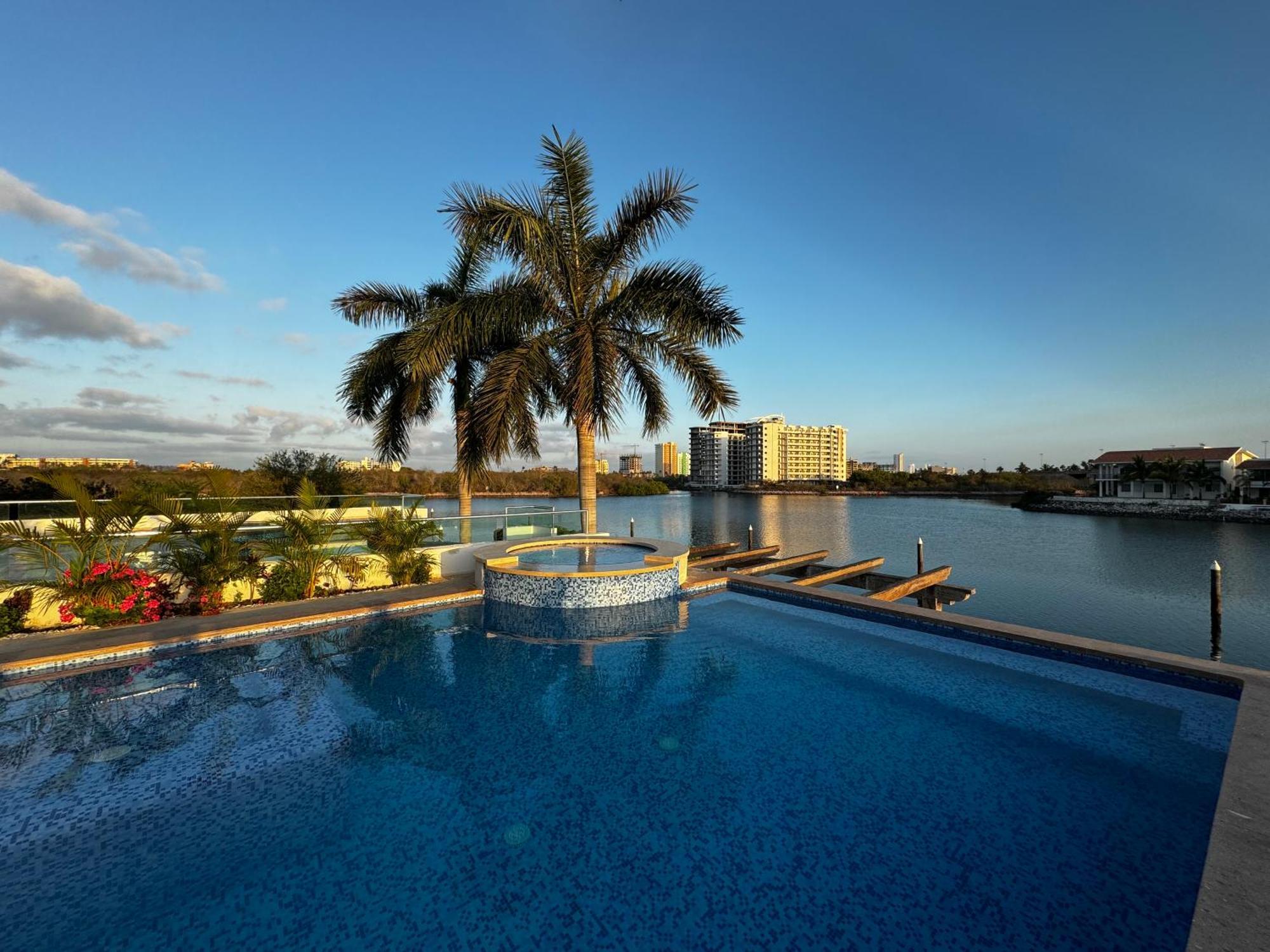 Вилла Casa Isla Marina Vista Al Mar 20 Personas Масатлан Экстерьер фото