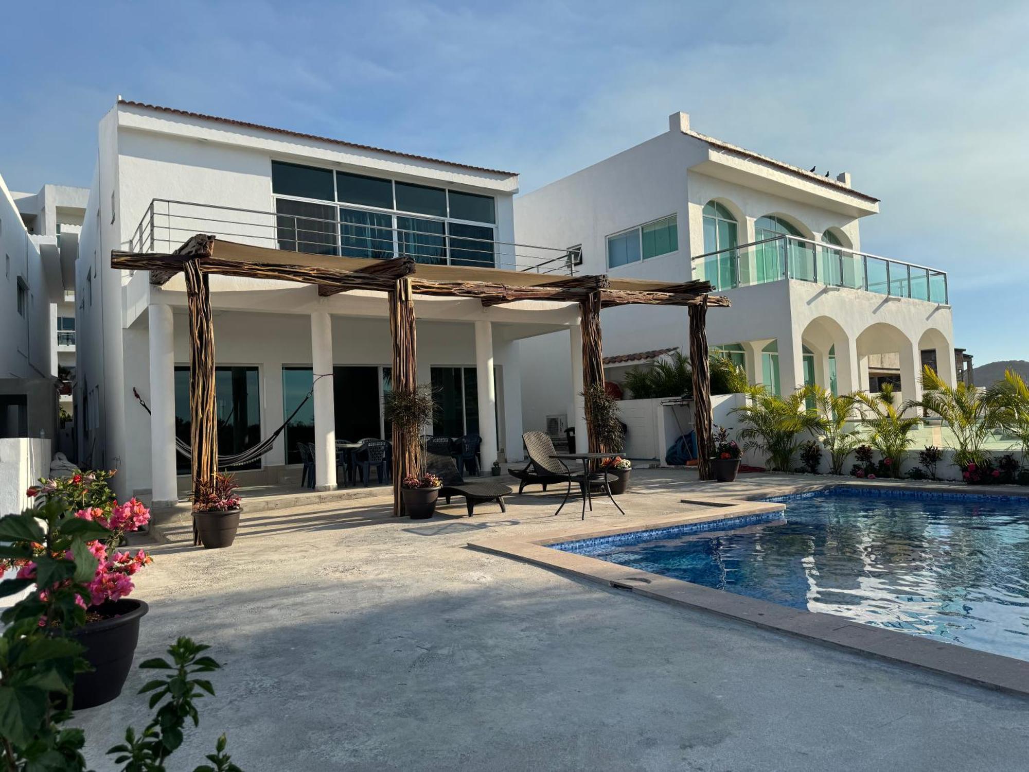 Вилла Casa Isla Marina Vista Al Mar 20 Personas Масатлан Экстерьер фото
