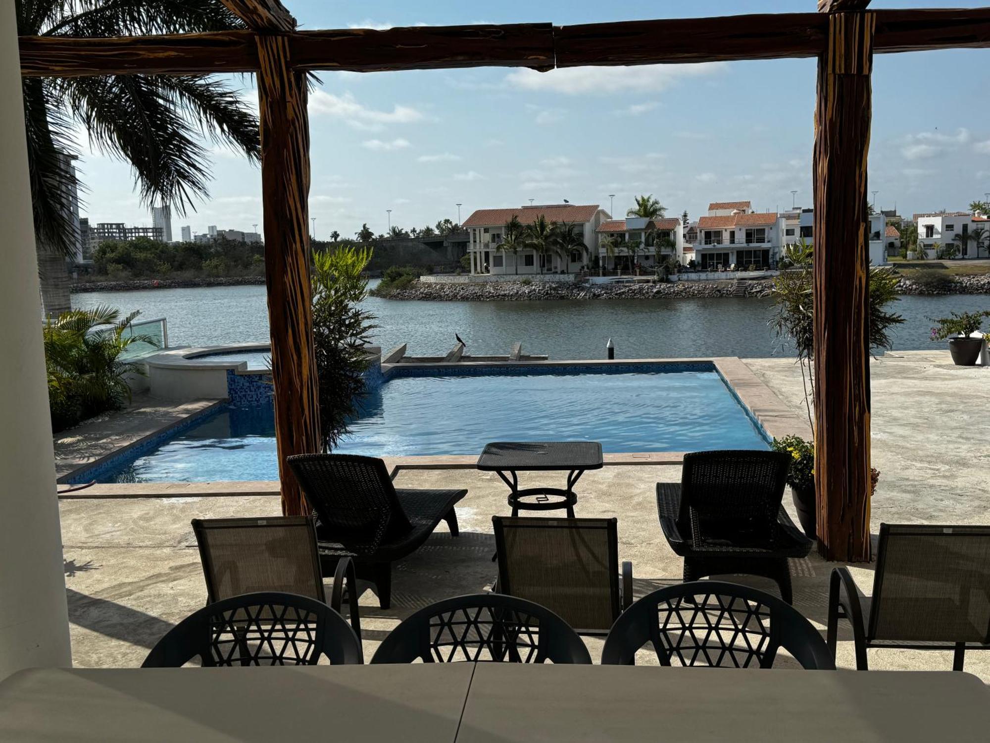 Вилла Casa Isla Marina Vista Al Mar 20 Personas Масатлан Экстерьер фото