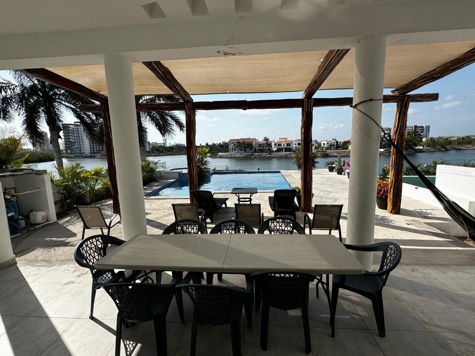 Вилла Casa Isla Marina Vista Al Mar 20 Personas Масатлан Экстерьер фото
